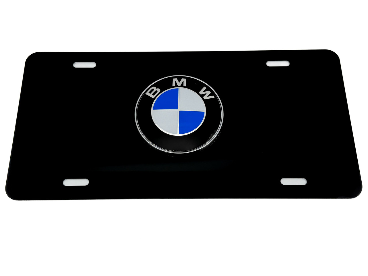 FRONT VANITY License Plate with OEM Badge