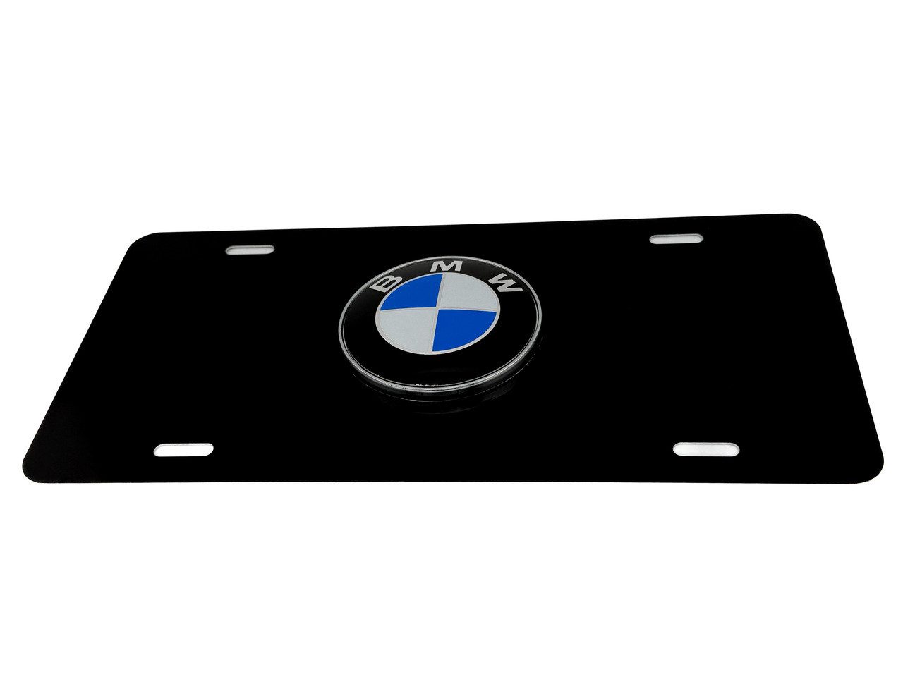 FRONT VANITY License Plate with OEM Badge