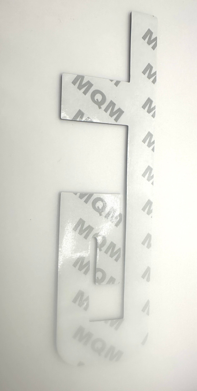 GT Rear Replacement Badge for Mustang Metal (Various Colors) 