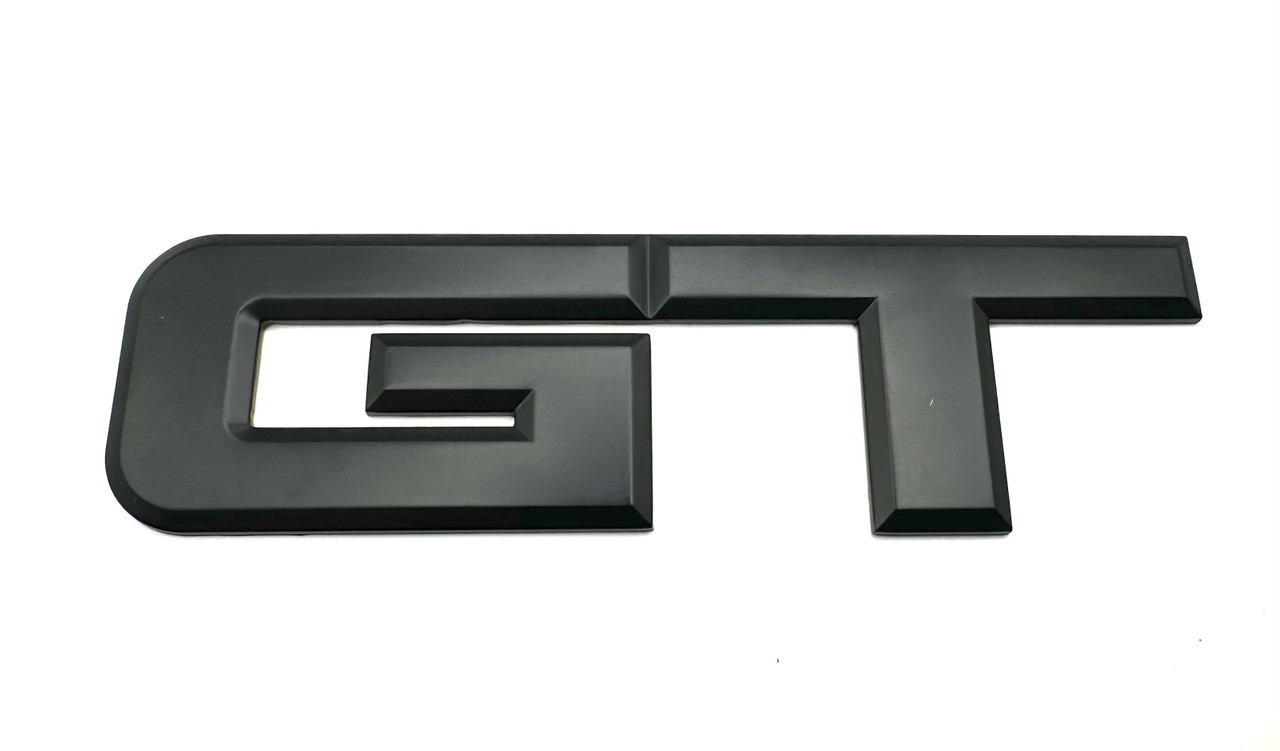 GT Rear Replacement Badge for Mustang Metal (Various Colors) 