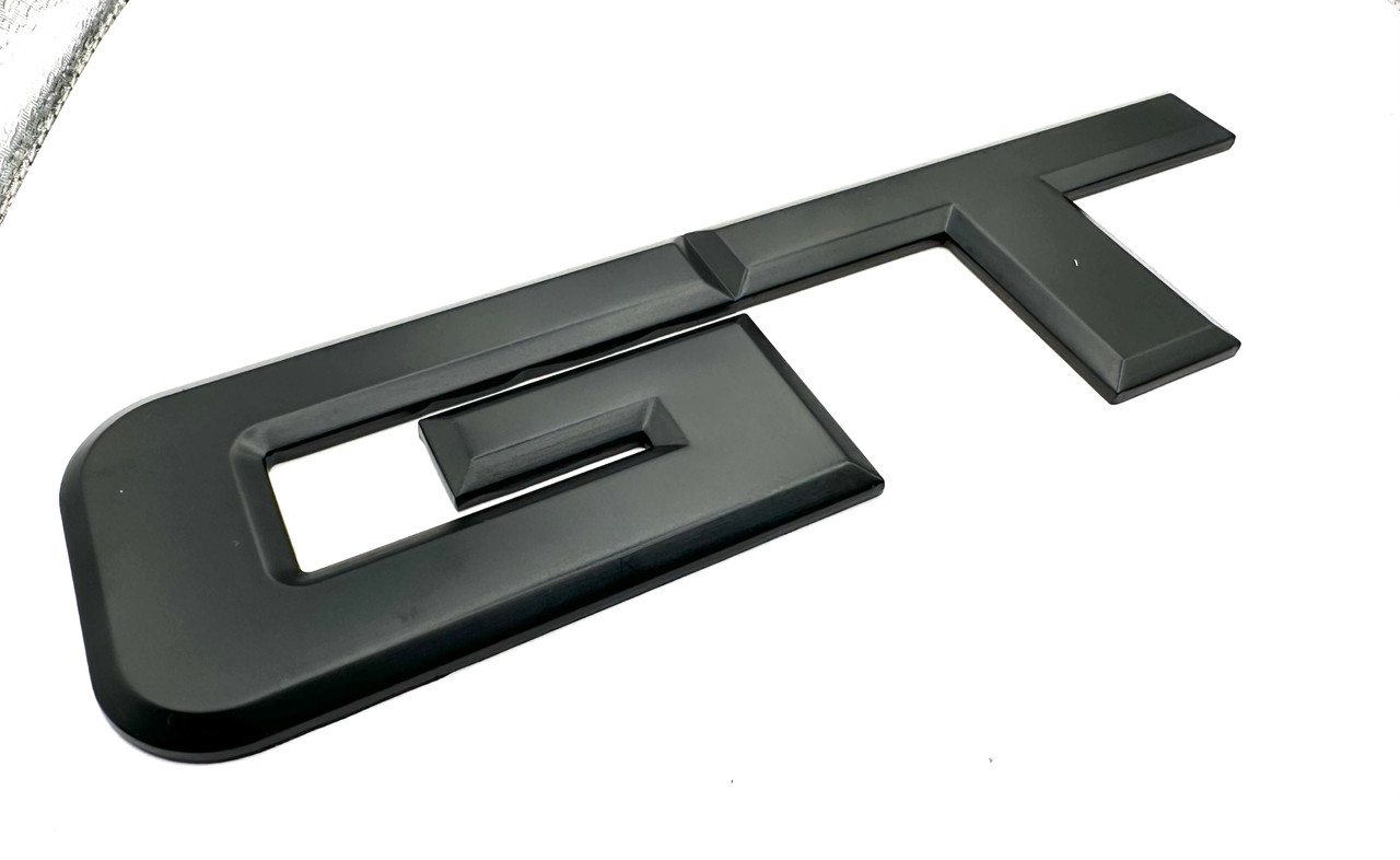 GT Rear Replacement Badge for Mustang Metal (Various Colors) 