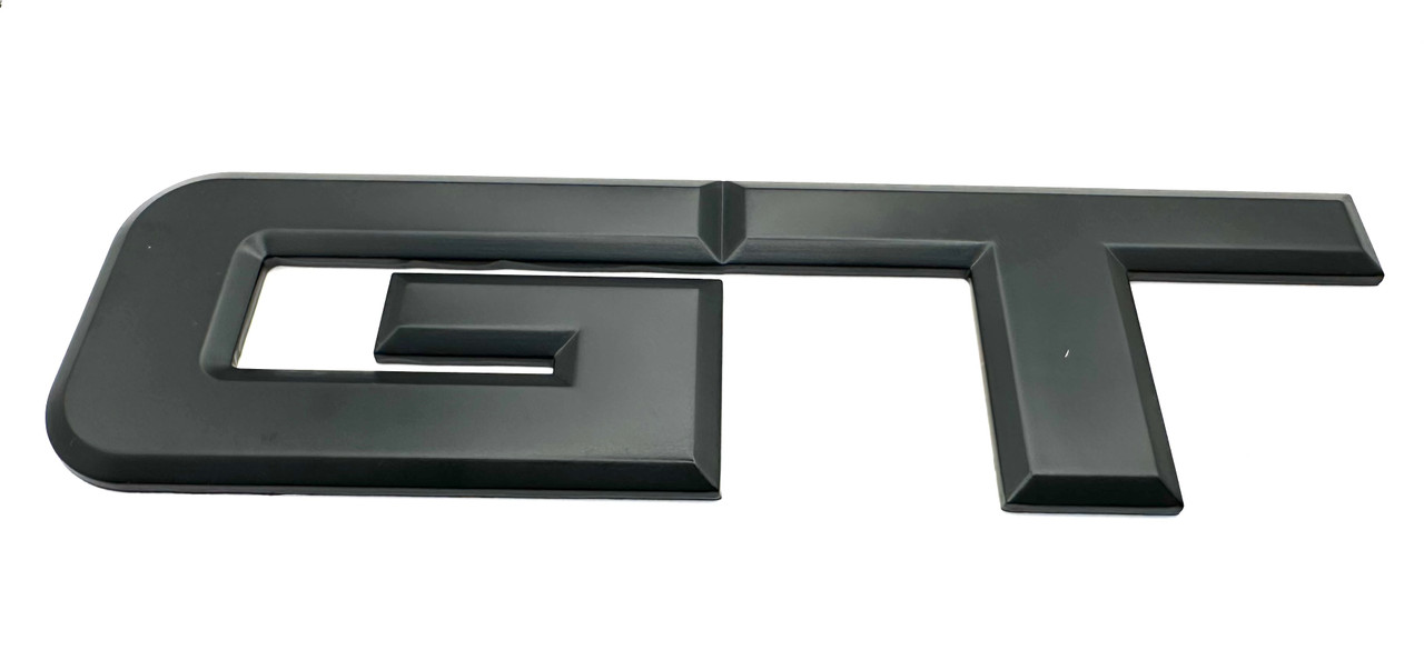 GT Rear Replacement Badge for Mustang Metal (Various Colors) 