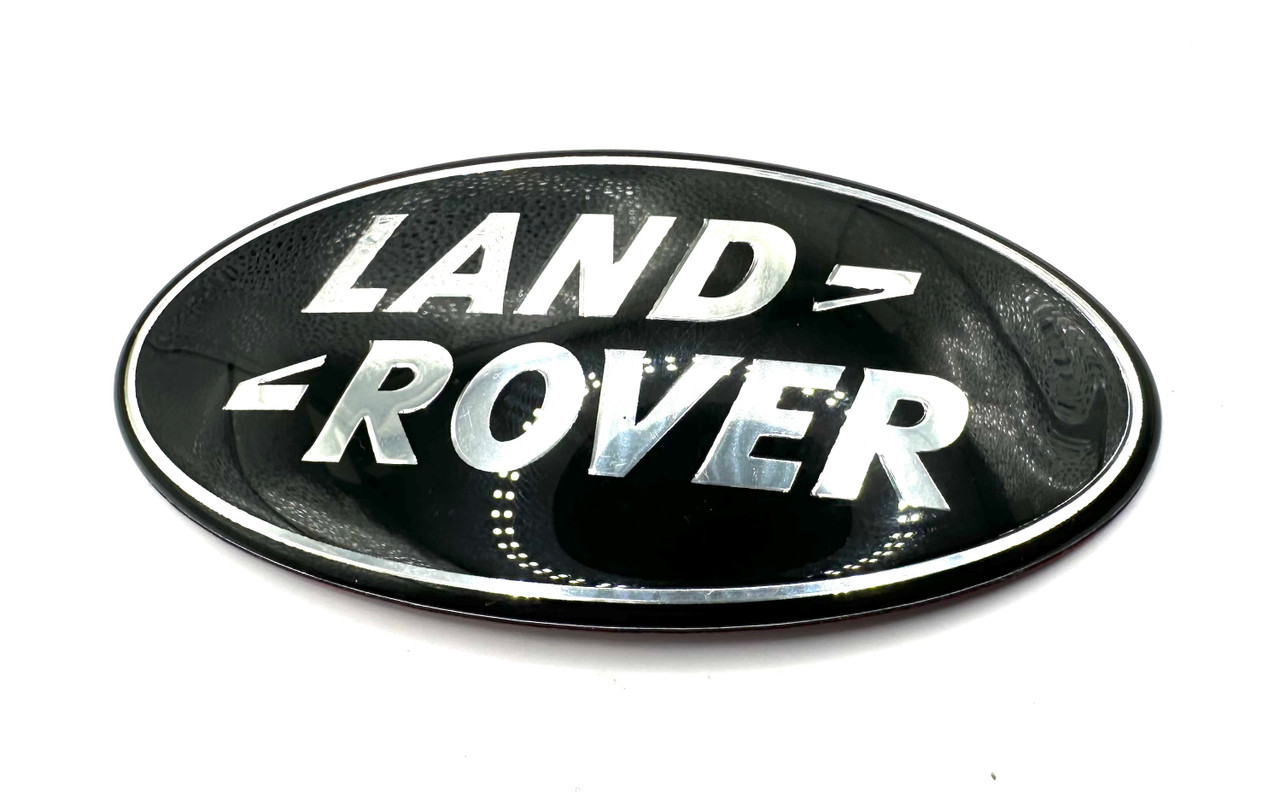 Black Oval Replacement Badge for LAND ROVER