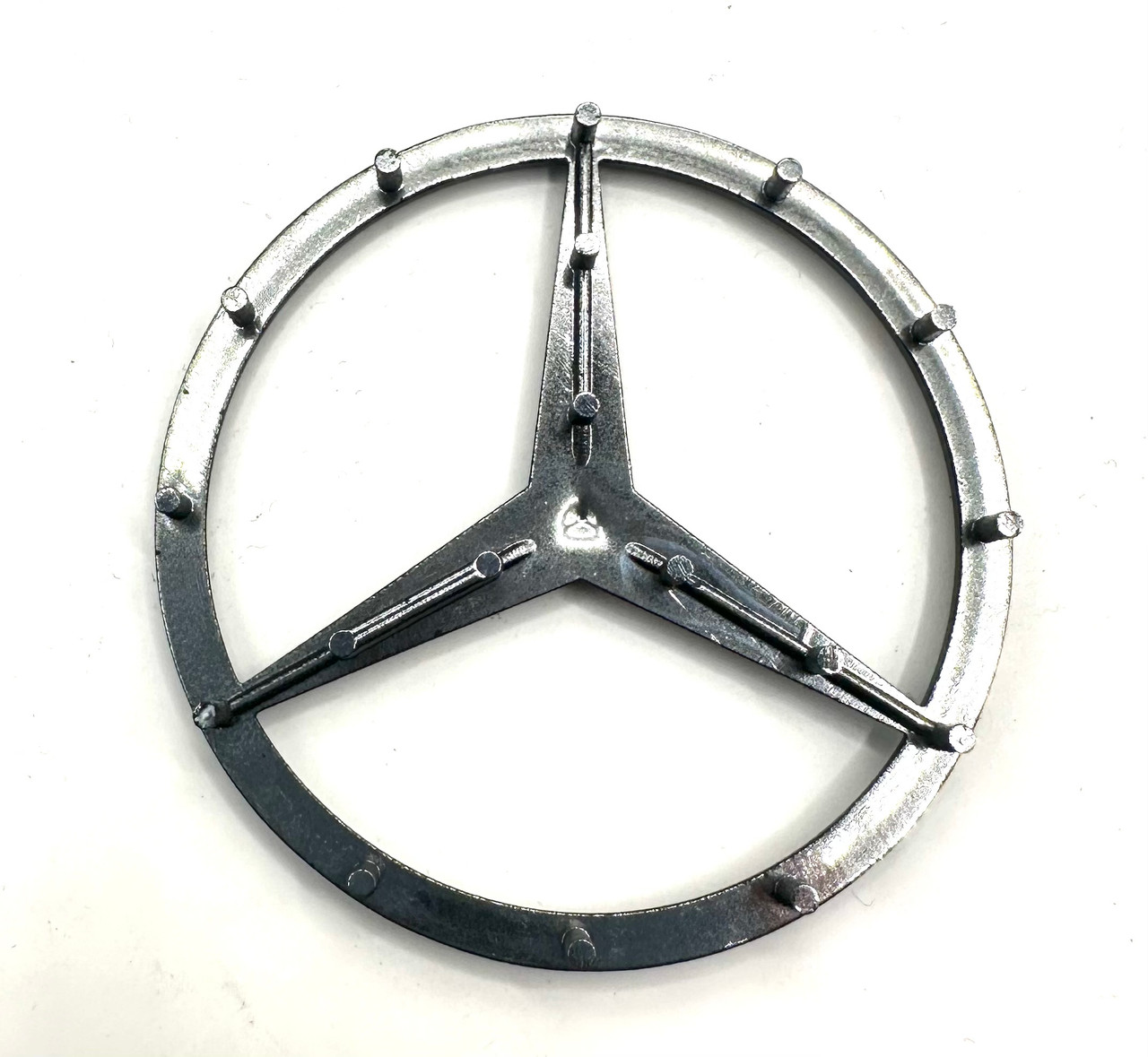 Steering Wheel Emblem Replacement for Mercedes Benz Vehicles (Various Colors) 