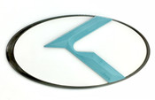 LODEN 3.0 K Badges (ICE-BLACK EDGE) for Hyundai Models (100+ Colors)