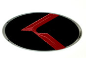 LODEN 3.0 K Badges (ICE-BLACK EDGE) for Hyundai Models (100+ Colors)