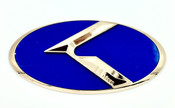 LODEN 3.0 K Badges (GOLD EDGE) for Hyundai Models (100+ Colors)