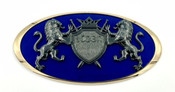 LION "Coat of Arms" Badges for KIA Models (100+ Colors) 