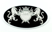 LION "Coat of Arms" Badges for KIA Models (100+ Colors) 