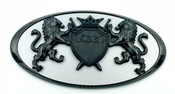 LION "Coat of Arms" Badges for KIA Models (100+ Colors) 