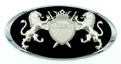 LION "Coat of Arms" Badges for HYUNDAI Models (100+ Colors) 