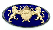 LION "Coat of Arms" Badges for FORD Models (100+ Colors) 