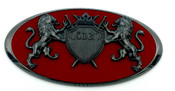 LION "Coat of Arms" Badges for FORD Models (100+ Colors) 