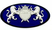 LION "Coat of Arms" Badges for FORD Models (100+ Colors) 