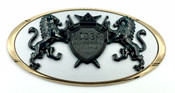 LION "Coat of Arms" Badges for Subaru BRZ (100+ Colors) 