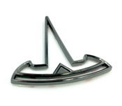 "T" Halo Badge for 2012-2020 Model S Rear (6 Colors)