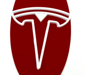 "T" Halo Badge for 2012-2020 Model S Rear (6 Colors)