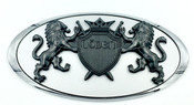 LION "Coat of Arms" Badges for Subaru Crosstrek (100+ Colors) 