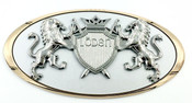 LION "Coat of Arms" Badges for Subaru Legacy (100+ Colors) 