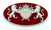 LION "Coat of Arms" Badges for Subaru Legacy (100+ Colors) 