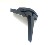 Matte Black Tesla Model X S Front Assembly "T" Emblem Badge Logo