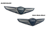 BLACK Genesis Mini Wings Set 2pc "TYPE 3" (Gloss Black or Matte Black) 