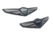 BLACK Genesis Mini Wings Set 2pc "TYPE 3" (Gloss Black or Matte Black) 