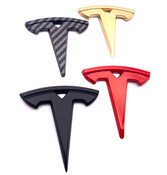 Model 3/Y FULL OVERLAY Steering Wheel Emblem (Various Colors) 