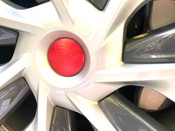 Overlay Wheel Cap Emblems for Tesla 3/Y/S/X (Solid Colors) 