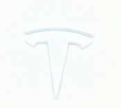 MODEL X "T" Badge Emblem Replacements (Various Colors) 