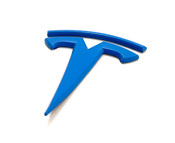 MODEL X "T" Badge Emblem Replacements (Various Colors) 