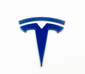 2016-2020 Model S "T" Badge Emblem Replacements (Custom Colors)