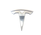 Genuine OEM Chrome Emblems Front/Rear (All Tesla Models 3/Y/S/X) 