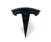 Gloss Black Tesla Model X S Front Assembly "T" Emblem Badge Logo