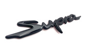 GLOSS BLACK ~METAL~ SUPRA Rear Letter Replacement Badge