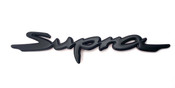 SATIN BLACK ~METAL~ SUPRA Rear Letter Replacement Badge