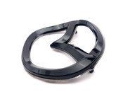 BLACK MAZDA Emblem Badge Replacement 70mm Curved (Gloss or Matte) 