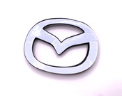 BLACK MAZDA Emblem Badge Replacement 57mm (Gloss or Matte) 