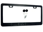 CAMRY BLACK Emblem License Plate Frame Logo Stainless Steel  CAMRY BLACK Emblem License Plate Frame Logo Stainless Steel