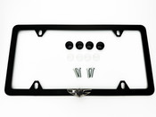 SlimLine Premium Genesis License Plate Frame Stainless Steel (Type 2) 