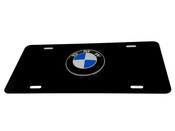 FRONT VANITY License Plate with OEM Badge