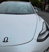 OMEGA Replacement Badges for TESLA Models (Various Colors) 