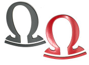 OMEGA Replacement Badges for TESLA Models (Various Colors) 