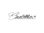Cursive Cadillac Emblem (Various Colors) 