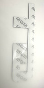 GT Rear Replacement Badge for Mustang Metal (Various Colors) 