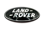Black Oval Replacement Badge for LAND ROVER