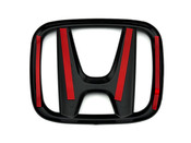 Overlay Cover-Up Front/Rear Badges for HONDA (Various Colors) 
