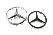 Steering Wheel Emblem Replacement for Mercedes Benz Vehicles (Various Colors) 