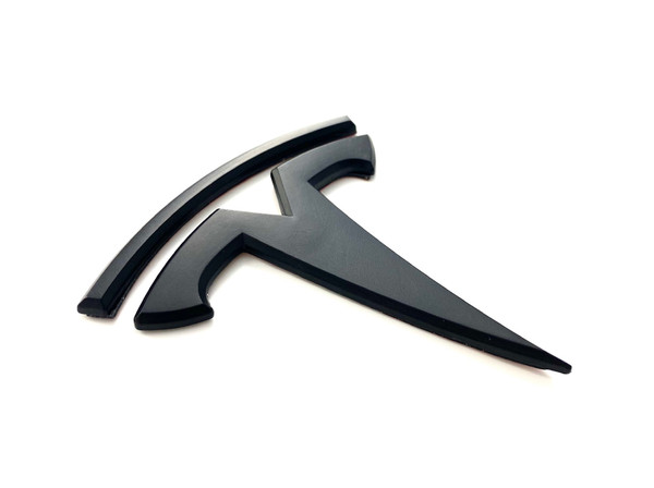 MODEL X "T" Badge Emblem Replacements (Various Colors) 