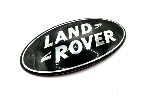 Black Oval Replacement Badge for LAND ROVER